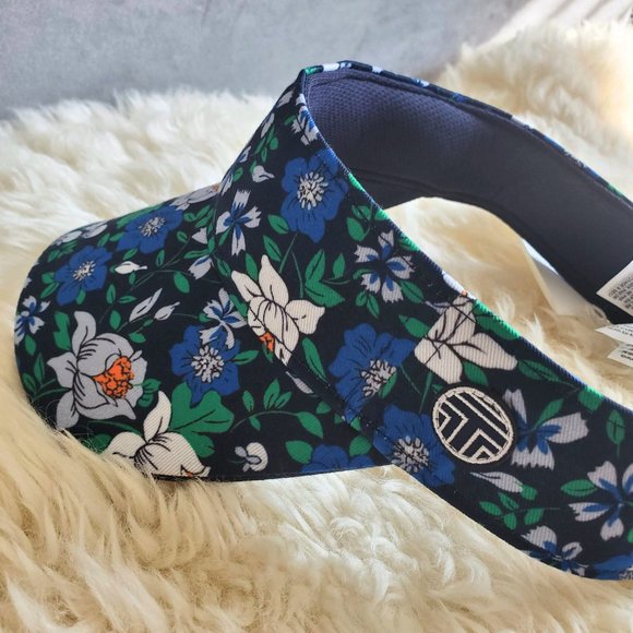 Floral Golf Tennis Visor Hat 